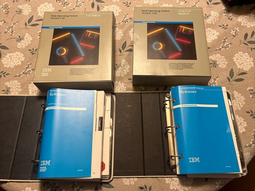 Lot 3 Vintage IBM Disk Operating System Versions 3.10 3.20 3.30 Manuals & Disks - Picture 5 of 11