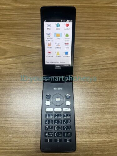 BLACK SHARP SH-02L AQUOS KEITAI 2 JAPAN ANDROID FLIP PHONE UNLOCKED - Picture 17 of 18