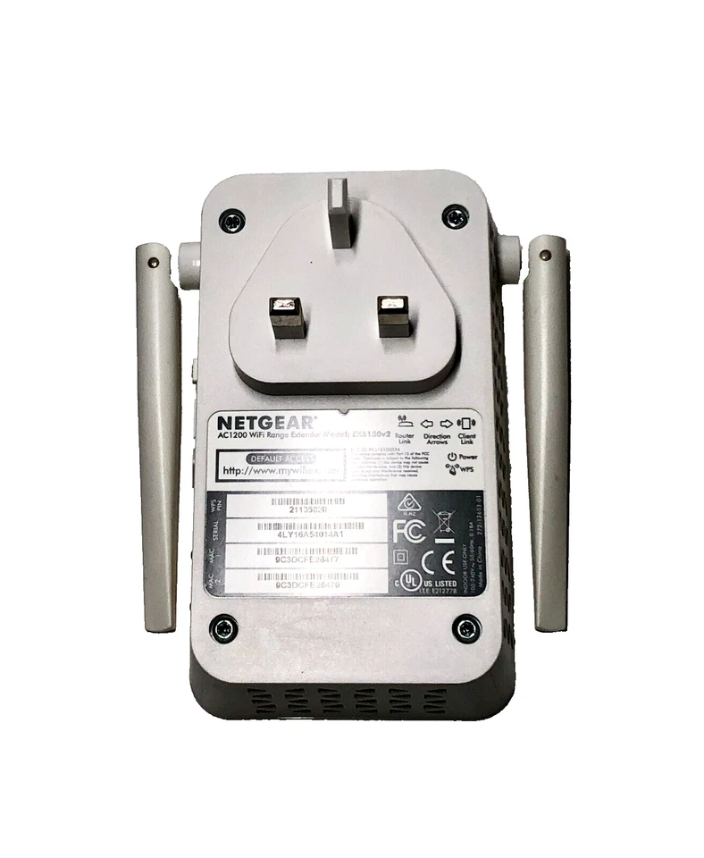 Netgear EX6150 V2 AC1200 Dual Band Wireless WiFi Extender Booster UK Plug MU-MIM - Image 3 of 4