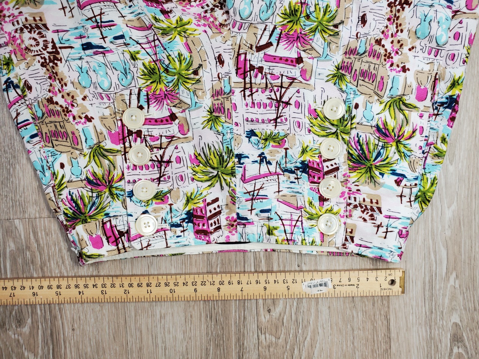 J. Crew 6 pantaloncini eleganti scena europea doppia fila bottone anteriore piatto