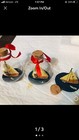 CUP RACERS ONE CRACKED (as Pictured) 2 While Ornaments NEW — photo 3