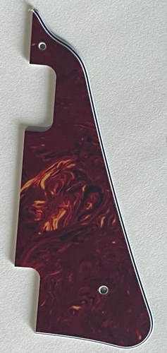 Red Tortoise Pickguard Fit Gibson Epiphone Les Paul LP P90 Style Guitar Parts
