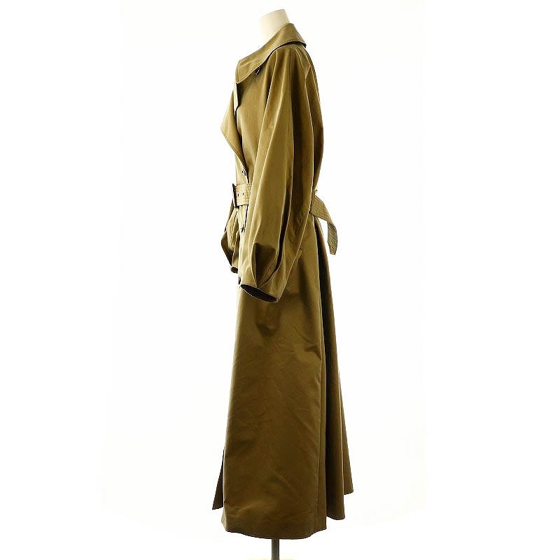 Ameri VINTAGE Organic Turkey Beige Flare Trench C… - image 4