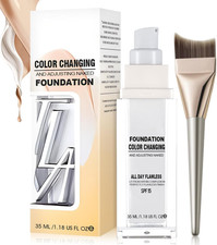 Fondotinta Liquido Cambia Colore, Color Changing Foundation, Fondotinta Coprente