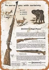 Browning High-Power Rifles Vintage Tin Metal Signs Home Décor 8x12 inch, SignEUa
