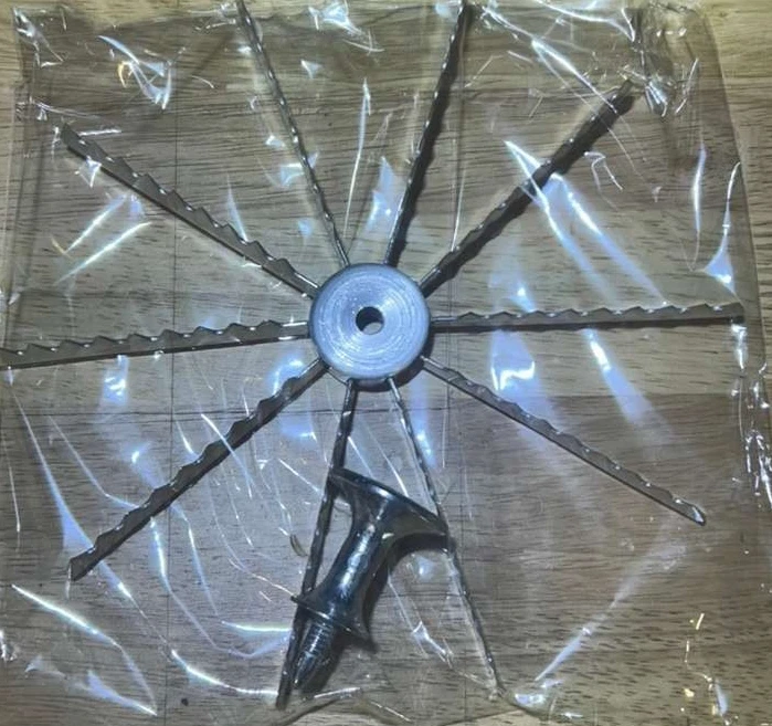 Juego de 2 marcadores divisor de pasteles para pastel APM-10 Actualización Internacional - Porción de 10 rebanadas Foto 4 de 4