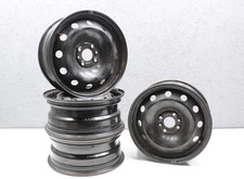 4x 15 Zoll STAHLFELGEN Original + FIAT 500 500e Typ 312 ab 2007 + 6x15 ET40 4x98