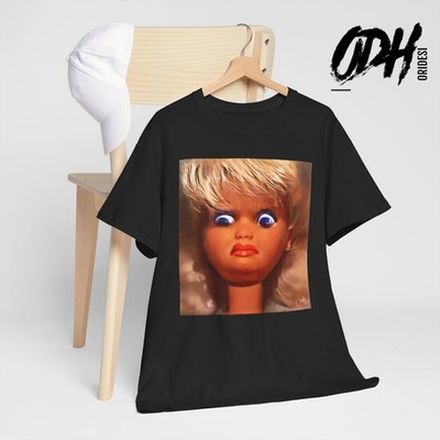 Barbie Disgusted Face Funny Meme Shirt Sleeveless Tee Trendy Weird Tik Tok Shirt