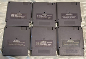 Lot of 6 Five Screw NES Nintendo Games