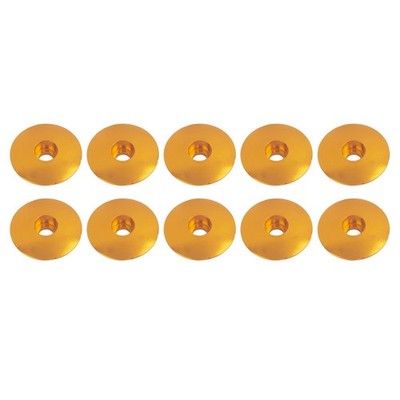 10PCS Bike Headset Top Cap Aluminium Alloy Headset Cover for 28.6mm Front Fork