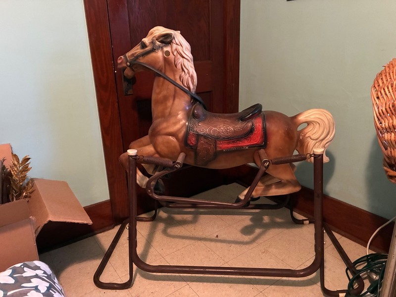 Wonder Horse - Spring Rocking Bouncy Ride-On Toy - Vintage late 1970’s 