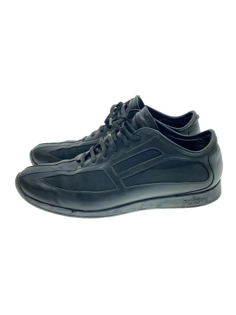 Gucci Baskets Homme 40,5 Cuir Noir Chaussures Décontractées Occasion
