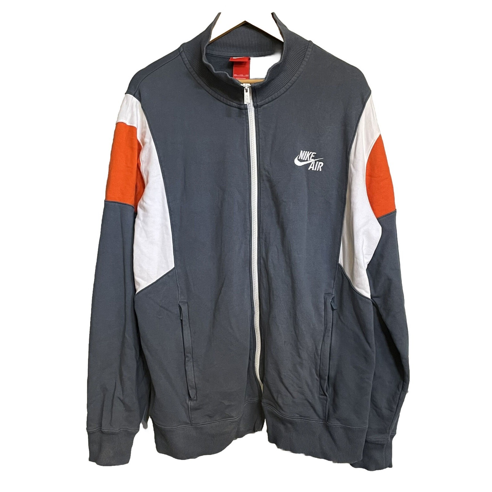 SACAI X NIKE Nike Air Jacket Colorblock Athletic Zip Up Vintage Athleasure Uomo XXL