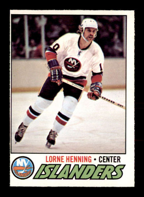 1977 O-Pee-Chee NHL #219 Lorne Henning  EX/EX+ X2911409