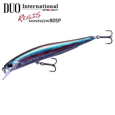 DUO Suspending Minnow Lure REALIS MINNOW 80SP