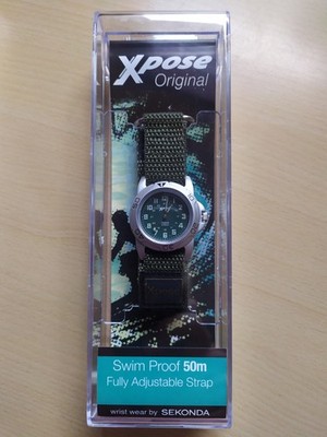 Sekonda Xpose HerrenSport Nylon Armbanduhr, neu