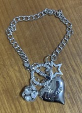 Guess Braccialetto donna color argento