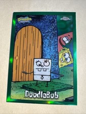 2025 Topps Chrome SpongeBob DoodleBob Kelp Green Refractor #2