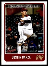 2025 Justin Garza MiLB Minor League Rookie Sacramento River Cats