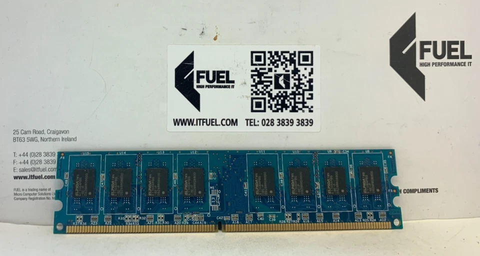 Ramaxel 2GB DDR2 ram memory module PC2-8400 - RML1320EF48D8W-800-LF - Image 3 of 3