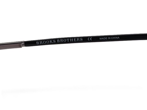 Montatura per occhiali da vista Brooks Brothers BB401 1150 mezza montatura: argento / 50-18-145 - Foto 10 di 13