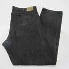 Wrangler Mens Regular Fit straight leg Black W44 / L34 Jeans REF (M18260)