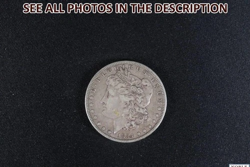 NobleSpirit (JL) Desirable 1884 Morgan Silver Dollar VF / XF Very Fine