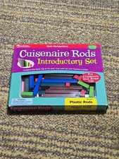 Learning Resources Plastic Cuisenaire Rods Introductory Set, Math, Homeschool