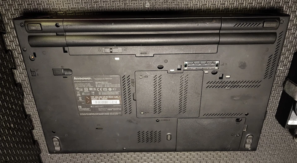 Lenovo Thinkpad T510 15" Laptop Intel Core i5 8GB RAM 120GB SSD Windows 11 - Image 4 of 4