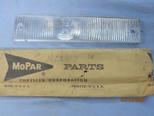 Nos 1960 Plymouth Savoy Belvedere Fury Park Turn Lens Lh Side Mopar 1902907 Nos 1960 Plymouth Savoy Belvedere Fury Park Turn Lens Lh Side Mopar 1902907