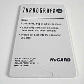 Air Zonk Game For TurboGrafx 16 - HuCard Card Only - Tested and Works Great