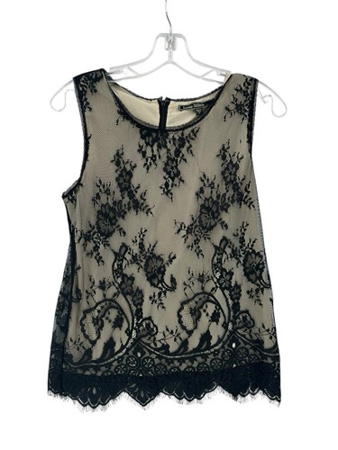 Love Stitch Witchy Lace Tank Top Womens S Whimsigoth Fairy Grunge Lacy Cocktail