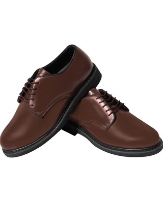 Rothco Brown Uniform Oxford Style - Dress Shoes 20655 Size 10 US