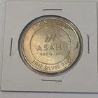 1 Troy oz Asahi .999 Fine Silver Round