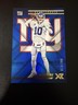 ELI MANNING 2018 XR NFL FOOTBALL BLUE NEW YORK GIANTS #52 /199 Q4081