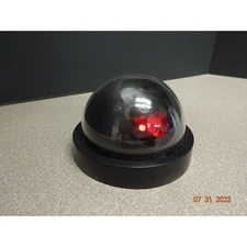 Dummy Dome Camera Blinking Flashing LED CCTV