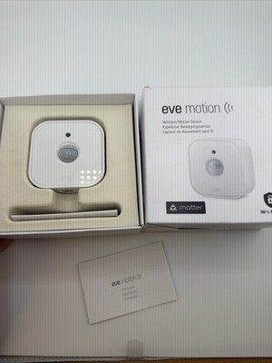 Eve Motion (Matter) Smart Motion Sensor - 1 Pack - White
