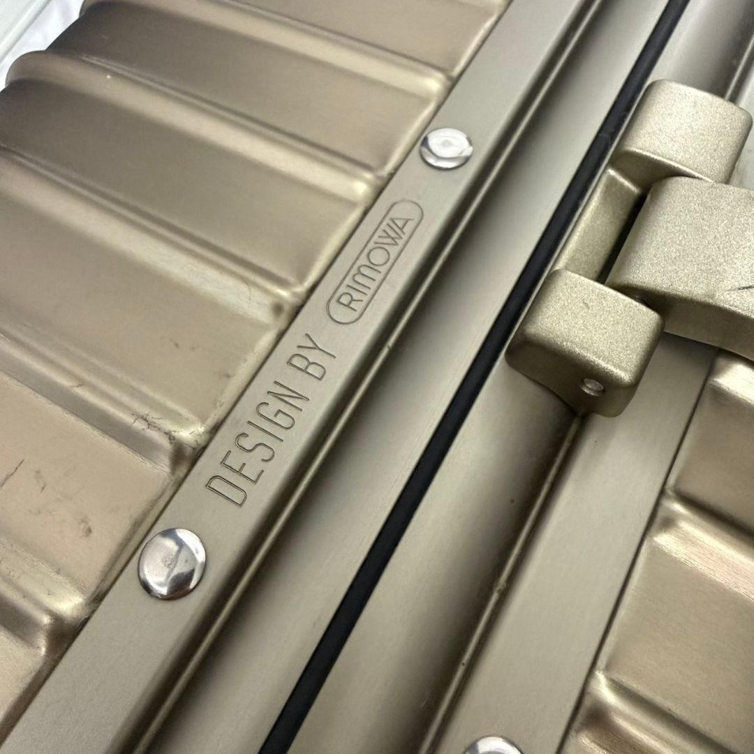 Rimowa Champagne Gold 45L 4 wheels Carry Case Suitcase | eBay