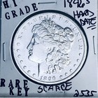 1896 S MORGAN SILVER DOLLAR HI GRADE GENUINE U.S. MINT RARE KEY COIN 2535 — photo 1