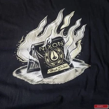 Nixon T-Shirt "High Desert" (Black) Size Large