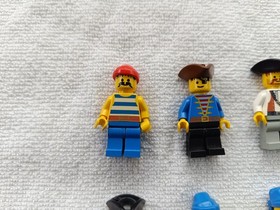 Lego PIRATES Figures for 6286 Skull's Eye Schooner pi053 etc