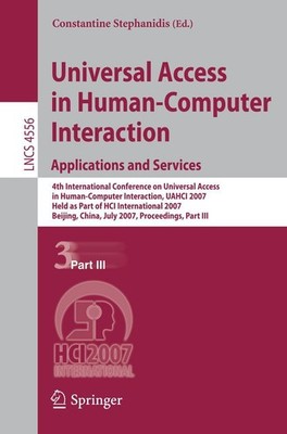 Universal Access in Human-Computer Interaction. Applications and Services Consta
