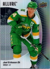 2023-24 Upper Deck Allure #87 Joel Eriksson Ek Black Rainbow