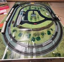 Hornby OO flying Scotsman train set and Track Packs A B C D