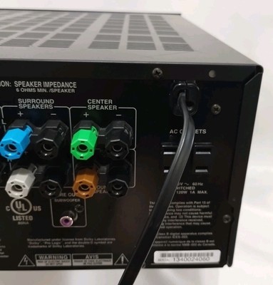 ONKYO TX-SR601 A/V Home Theater Receiver Dolby Digital EX, DTS-ES