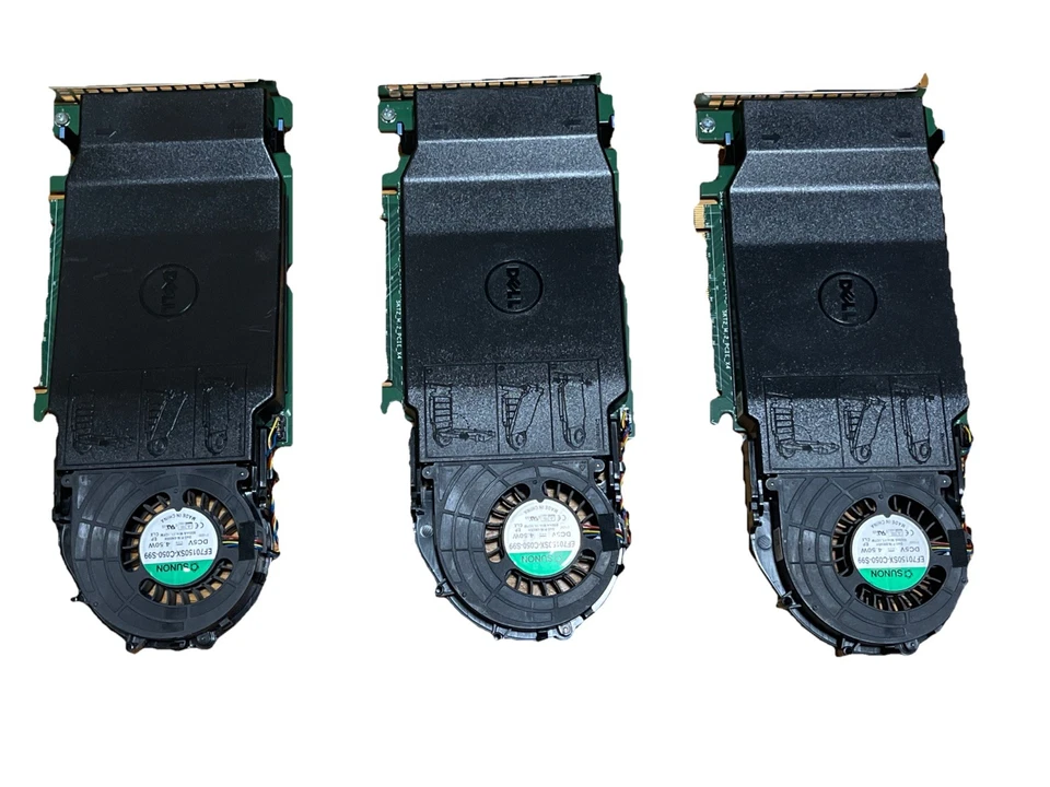 Lot Of(3) Dell Ultra-Speed Drive Quad NVMe M.2 PCIe x16 Card (Adapter Only) - Image 2 of 4