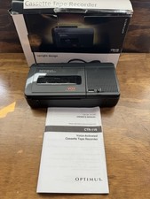 Optimus CTR-116 Cassette Tape Recorder Player Vintage