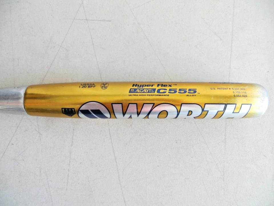 Worth EST 14" Max Long Shell XGOLD Adult Softball Bat 34" 27oz - Image 3 of 4