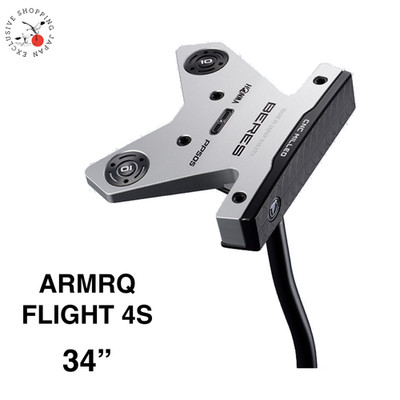 HONMA Golf BERES CNC Premium Putter PP500 Black PP505 34'' ARMRQ FLIGHT 4S MTO