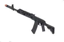 AEG Lancer Tactical AK Full Metal Rifle Airsoft w/ 10.5 inch M-LOK Handguard 74